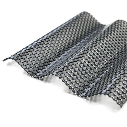 acryl wellplatten graphit grau wabenstruktur highlux wp 76 18 sinus lichtplatten