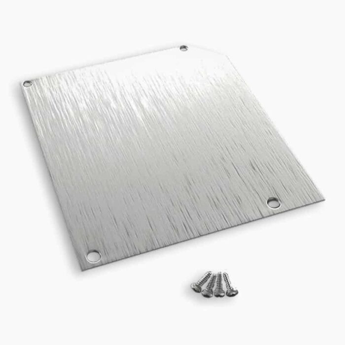 Alu Kastenrinne preßblank - Komplettset – Bild 3