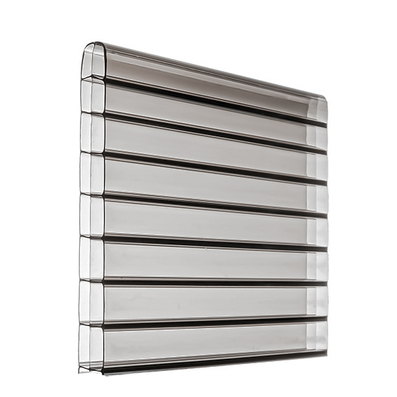 Doppelstegplatte 16 mm Polycarbonat Graphit 3-fach Struktur hagelfest kaufen Österreich
